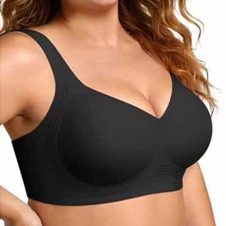 Jelly Bra V-Neck | Soft Push-Up & Wireless Comfort