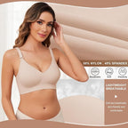 Viral Jelly Bra V-Neck Wireless Comfort & Lift