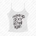 Aesthetic Emo Girls Fashion Sexy Streetwear Y2K Style Clothing Womens Punk Gothic 2000s Tops Harajuku sleeveless Crop Tops Print