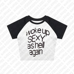 Aesthetic Emo Girls Fashion Sexy Streetwear Y2K Style Clothing Womens Punk Gothic 2000s Tops Harajuku sleeveless Crop Tops Print