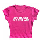 Y2k Goth Star girl print Baby Tee Vintage Street Women Grunge T-shirt Y2k Clothes Aesthetic 2000s top Cute Emo girl Slim Crop