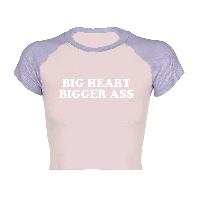 Y2k Goth Star girl print Baby Tee Vintage Street Women Grunge T-shirt Y2k Clothes Aesthetic 2000s top Cute Emo girl Slim Crop