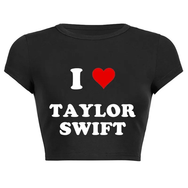 Y2k Crop Top T Shirt Future Milf Star Fashion Women Harajuku Streetwear Slim Short Sleeve Summer Sexy Party Femme Womens Clothes