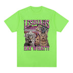 Lesbians Eat What Funny Cat Lovers Meme Humor T Shirt Men's Women Fashion T-shirt Cotton Casual Oversized Short Sleeve T-shirts