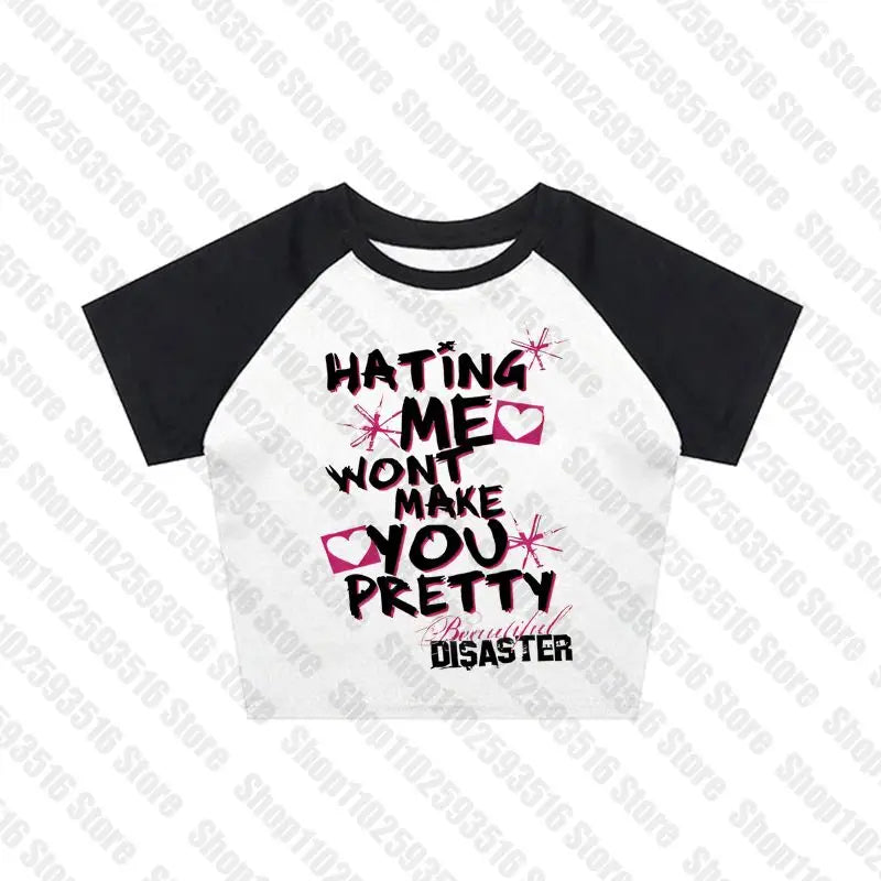 Female Clothing Women's Cropped Crop Tops for Women Tanks & Camis Grunge Clothes Y2k Top Aesthetic Women's Blouses Emo Harajuku