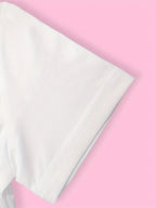Sexy Y2K Short Sleeve Crop Top Letter Print Crew Neck T-shirt for Spring & Summer Women's Clothing Cropped