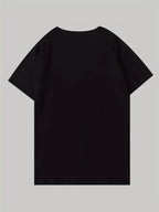 Graphic Print T-shirt, Short Sleeve Crew Neck Casual Top For Summer & Spring, Women's Clothing