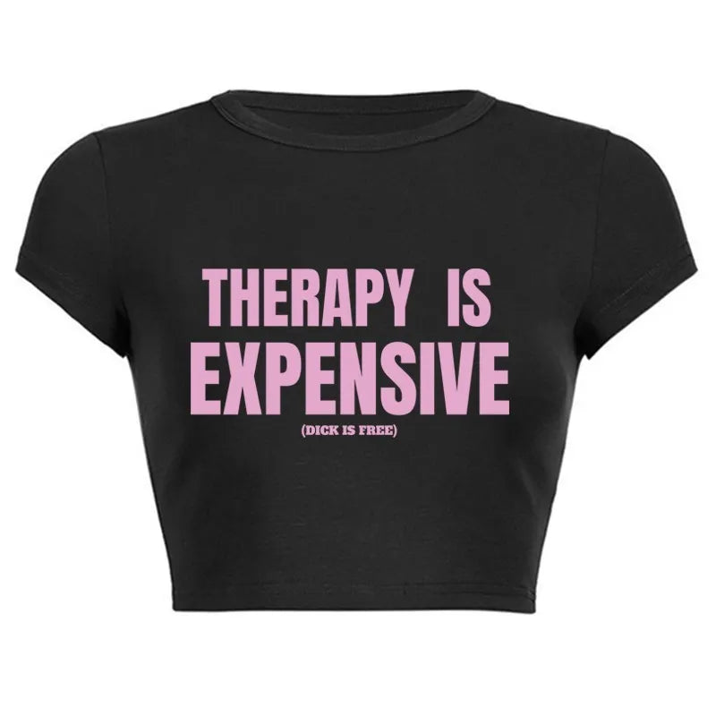 Y2k Crop Top T Shirt Future Milf Star Fashion Women Harajuku Streetwear Slim Short Sleeve Summer Sexy Party Femme Womens Clothes