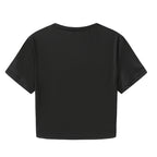 World's Best Ex Girlfriend Letter Print Cute Crew Neck Short Sleeve Crop Top Graphic T Shirts  Y2k Top  Women Clothing
