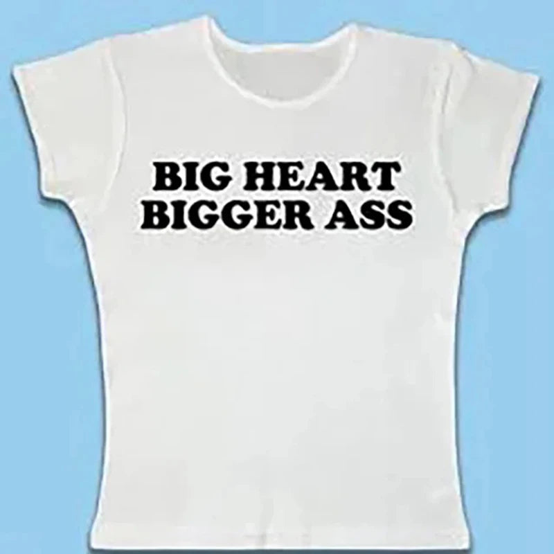 Y2k Goth Star girl print Baby Tee Vintage Street Women Grunge T-shirt Y2k Clothes Aesthetic 2000s top Cute Emo girl Slim Crop