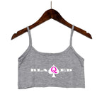 New BLACK Spades OWNED Women's Crop Top Summer Sexy Elastic Cotton Camis Sleeveless Short Tank Top Bar Hot Tops for Women