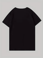 Graphic Print T-shirt, Short Sleeve Crew Neck Casual Top For Summer & Spring, Women's Clothing