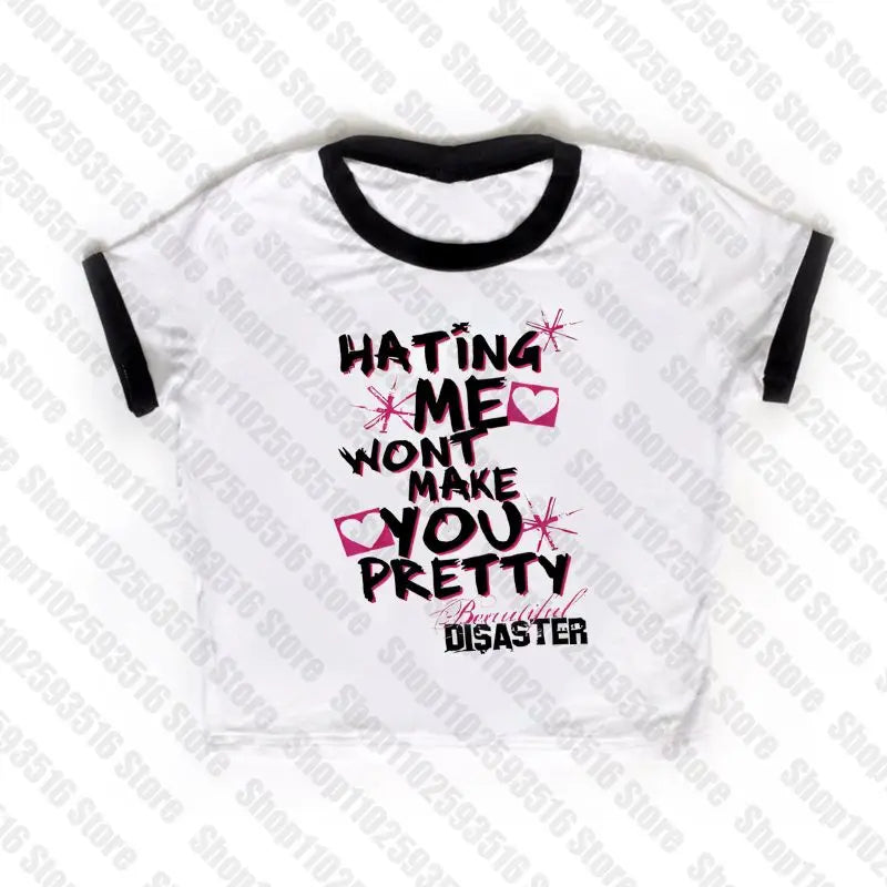 Female Clothing Women's Cropped Crop Tops for Women Tanks & Camis Grunge Clothes Y2k Top Aesthetic Women's Blouses Emo Harajuku