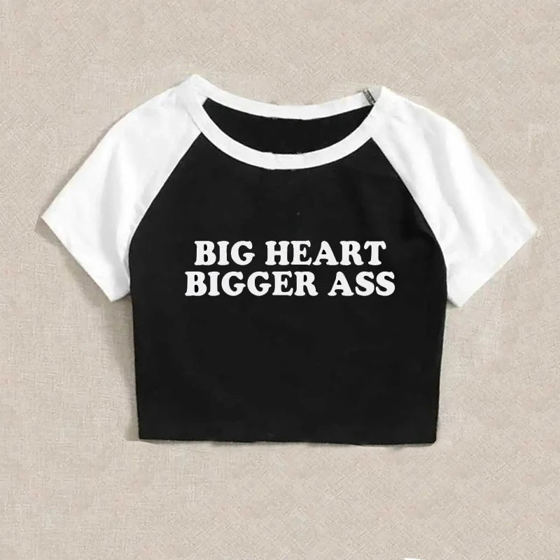 Y2k Goth Star girl print Baby Tee Vintage Street Women Grunge T-shirt Y2k Clothes Aesthetic 2000s top Cute Emo girl Slim Crop