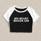 Y2k Goth Star girl print Baby Tee Vintage Street Women Grunge T-shirt Y2k Clothes Aesthetic 2000s top Cute Emo girl Slim Crop