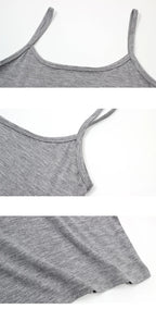 TELL ME I'M A GOOD GIRL Pink Print Summer Women's Crop Top Sexy Elastic Cotton Camis Sleeveless Short Tank Top Bar Tops Women