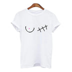 Casual TITTIES BOOBS BOOBIES Print Short Sleeve T-shirt Funny t shirts Women Leisure Streetwear tshirt Camisas Mujer