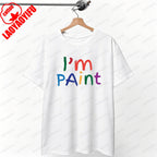 I Love To Finger Paint I'm Paint Humor Graphic T Shirts Funny Couples Matching Valentine T-shirt Rude  Tops Camisetas