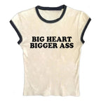Y2k Goth Star girl print Baby Tee Vintage Street Women Grunge T-shirt Y2k Clothes Aesthetic 2000s top Cute Emo girl Slim Crop