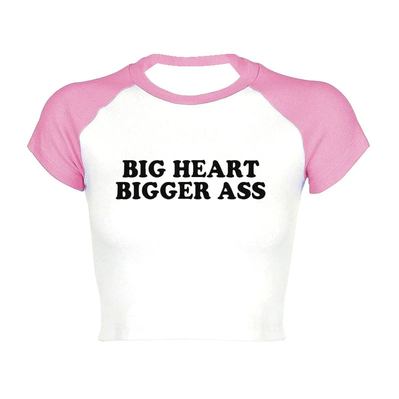 Y2k Goth Star girl print Baby Tee Vintage Street Women Grunge T-shirt Y2k Clothes Aesthetic 2000s top Cute Emo girl Slim Crop