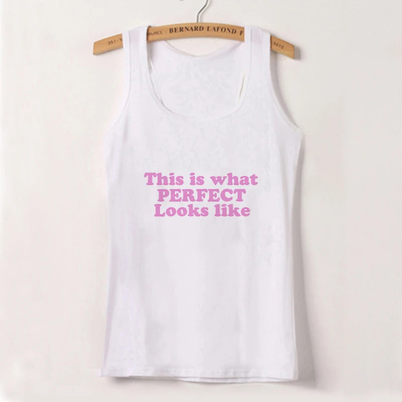 Personality Women's Clothing Fashion Summer Y2K Streetwear Casual Vintage Sexy Letter T-shirt Short Sleeved Crop Top Baby Tees