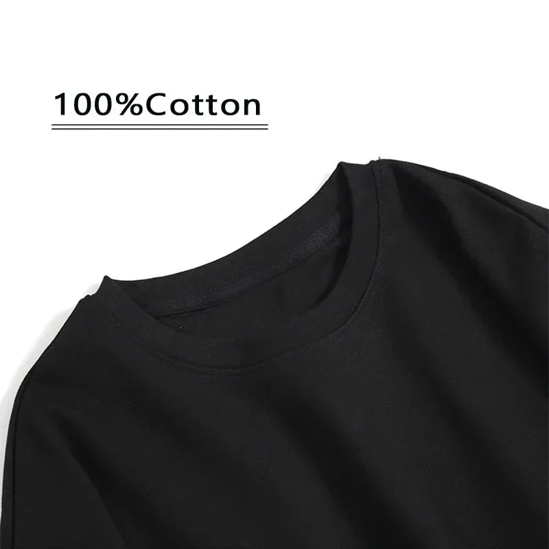 Disgusted Doll Face Shirt Funny Meme Shirt Cursed Image Graphic Tee Summer Men's and Women's Loose and Breathable T-shirt Top