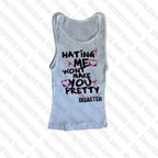 Female Clothing Women's Cropped Crop Tops for Women Tanks & Camis Grunge Clothes Y2k Top Aesthetic Women's Blouses Emo Harajuku