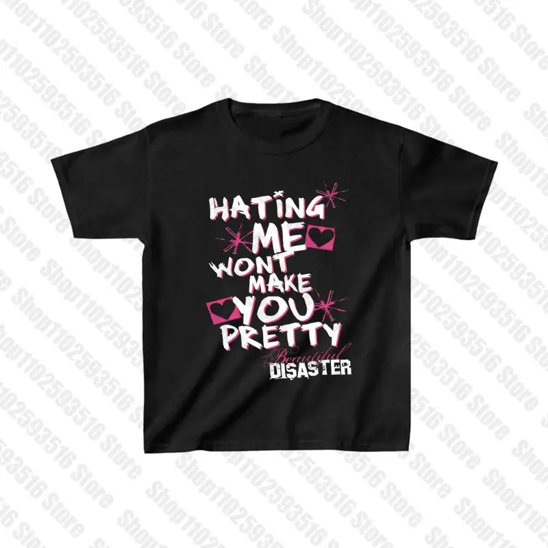 Female Clothing Women's Cropped Crop Tops for Women Tanks & Camis Grunge Clothes Y2k Top Aesthetic Women's Blouses Emo Harajuku