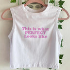 Personality Women's Clothing Fashion Summer Y2K Streetwear Casual Vintage Sexy Letter T-shirt Short Sleeved Crop Top Baby Tees